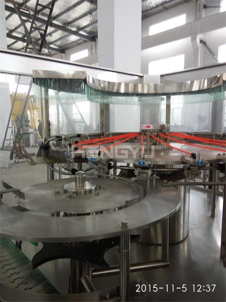 Automatic 7L bottle water washing filling machine / whole water production project
