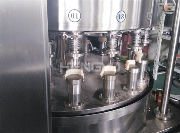 Automatic beverage canning equipment / beer can filling machine