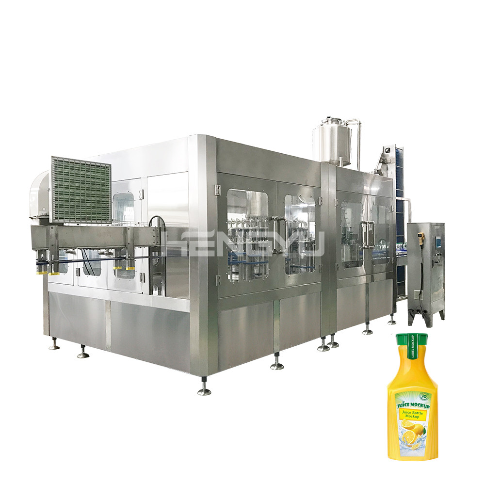 Pulp Juice Washing Filling Capping Machine