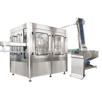 Automatic carbonated soft drink beverage can filling machine 