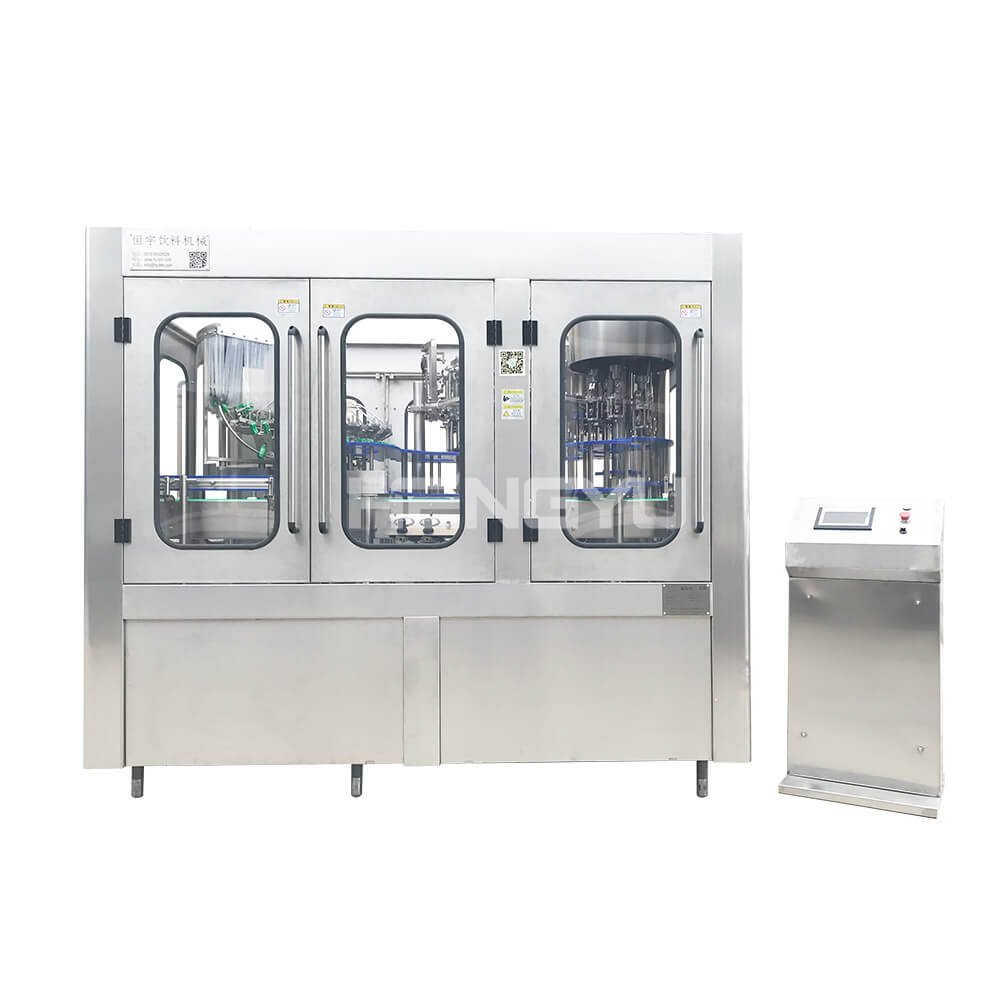 automatic carbonated drink beverage bottle filling machine