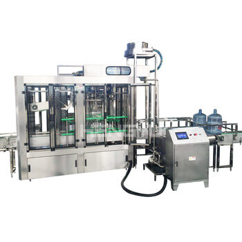 automatic mineral water 5 gallon barrel packaging machine manufacturer